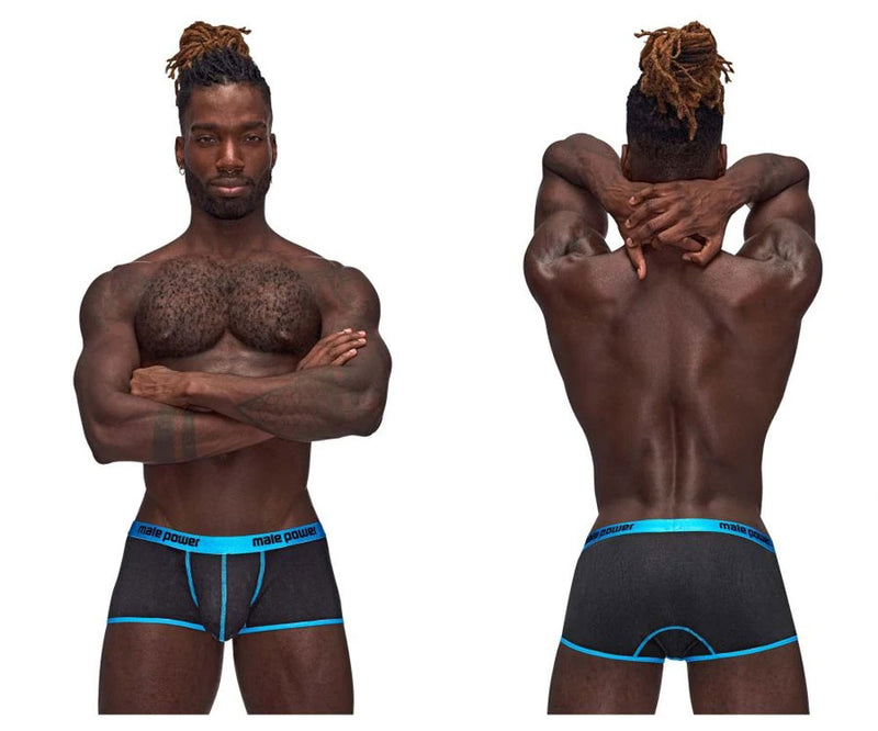 Casanova Uplift Mini Shorts - - Black/blue