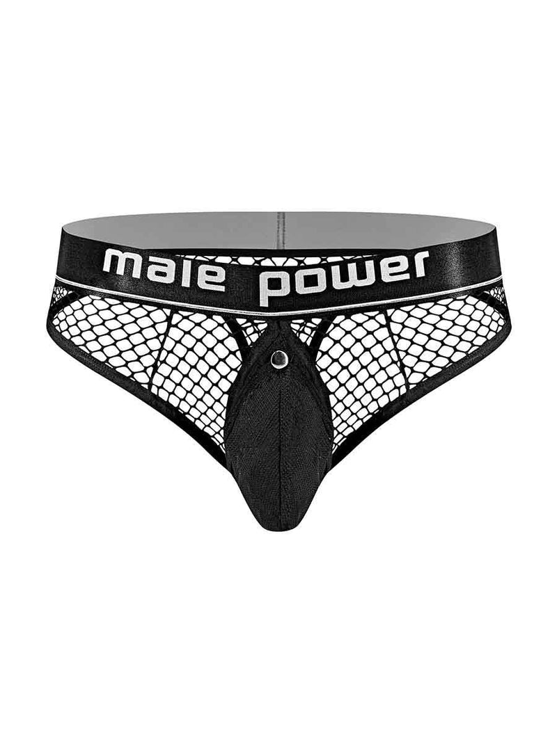 Cock Pit Net Cock Ring Thong