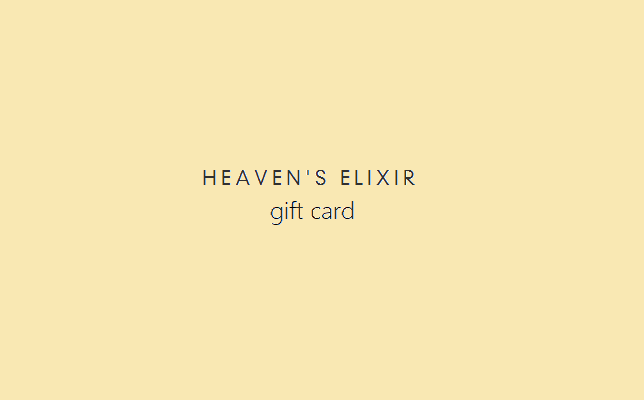 Heaven's Elixir Gift Card