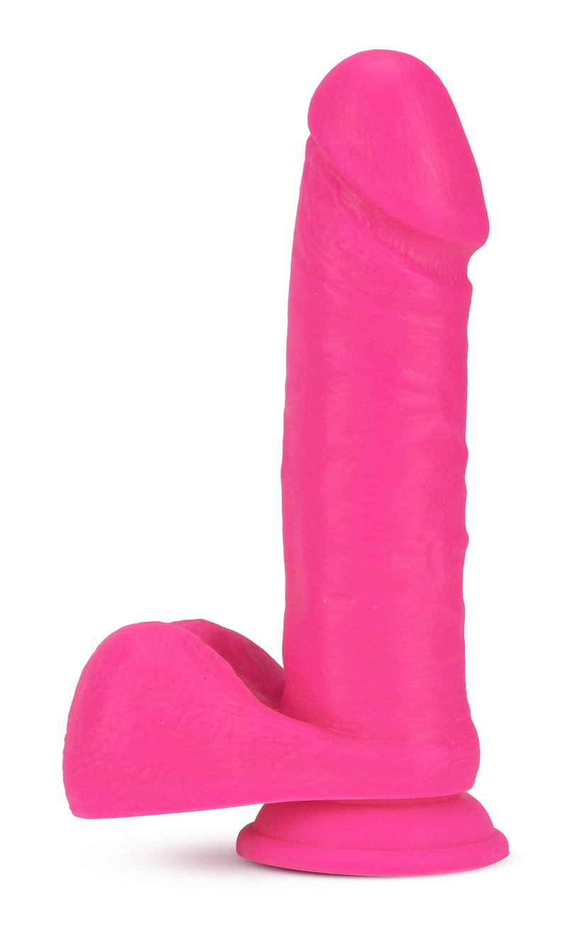 Neo - 8 Inch Dual Density Dildo - Neon