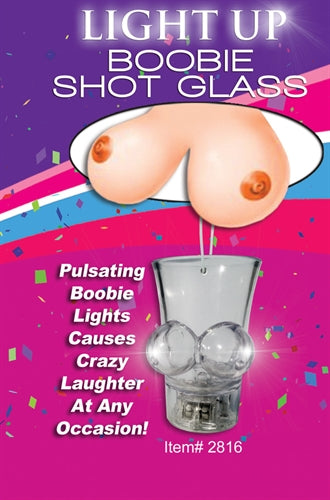 Light Boobie Shot Glass