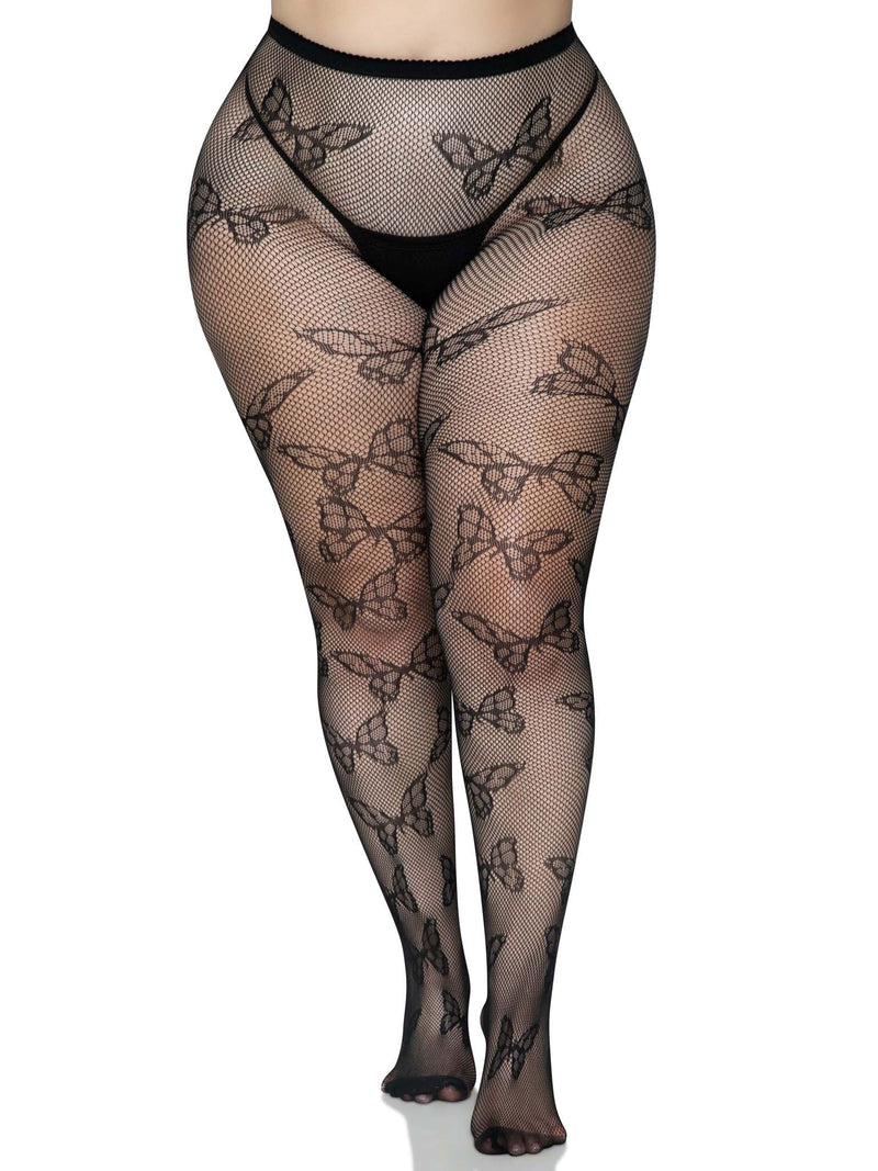 Butterfly Net Tights - One Size