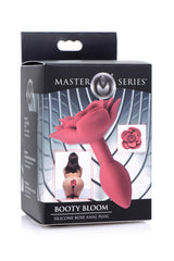 Booty Bloom Silicone Rose Anal Plug - Small
