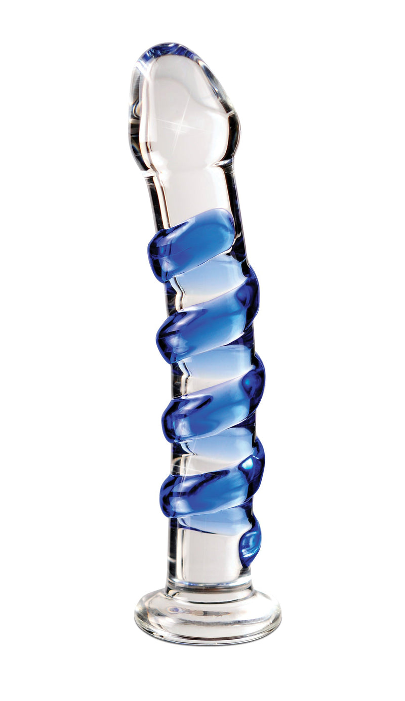 Icicles No. 5 - Clear - Blue