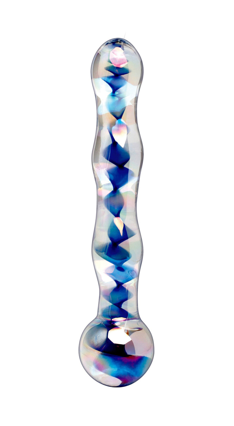 Icicles No. 8 - Clear - Blue